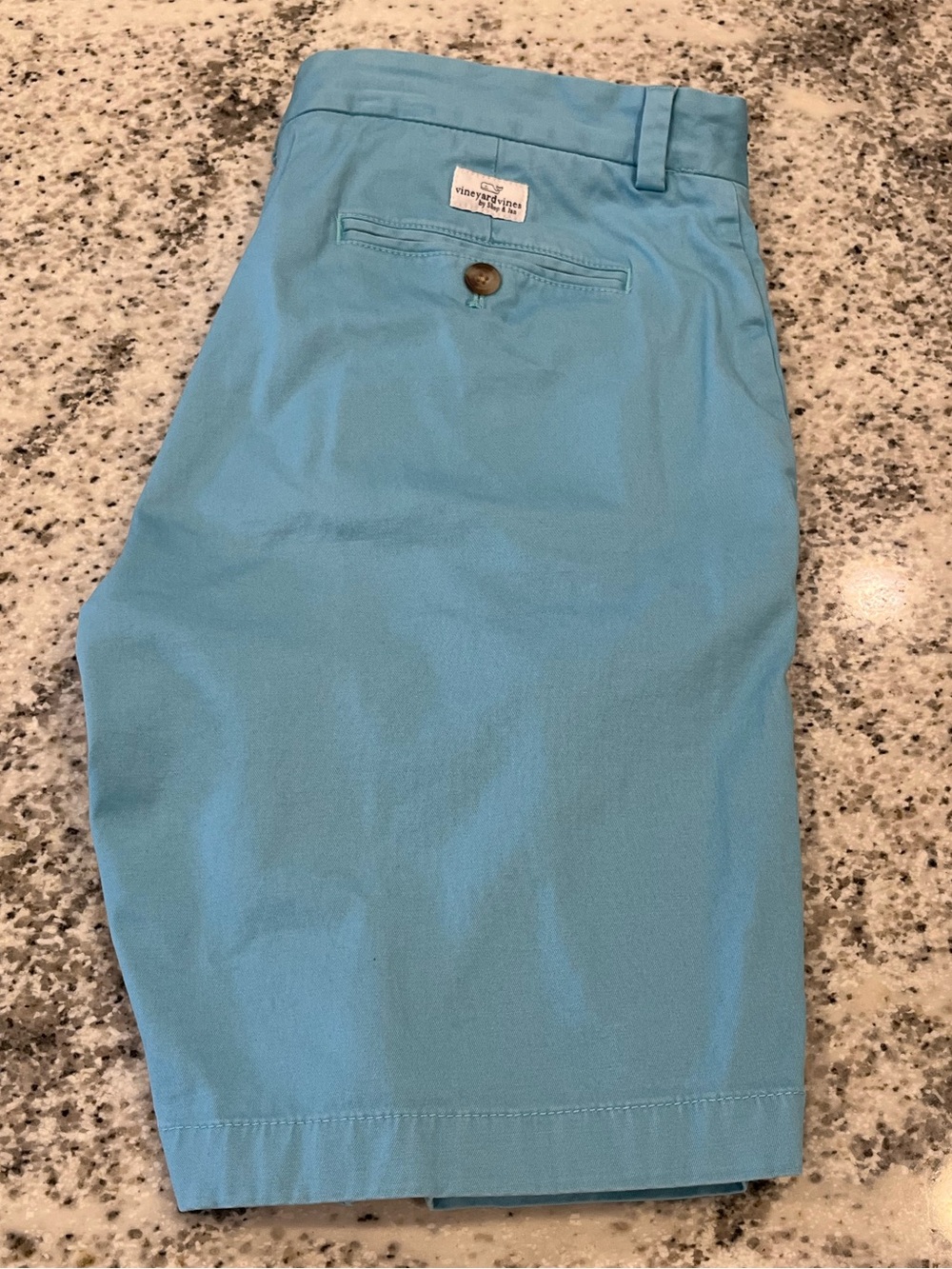Vineyard Vines Men's Shorts 32x8.5 Breaker Casual Preppy Light Blue